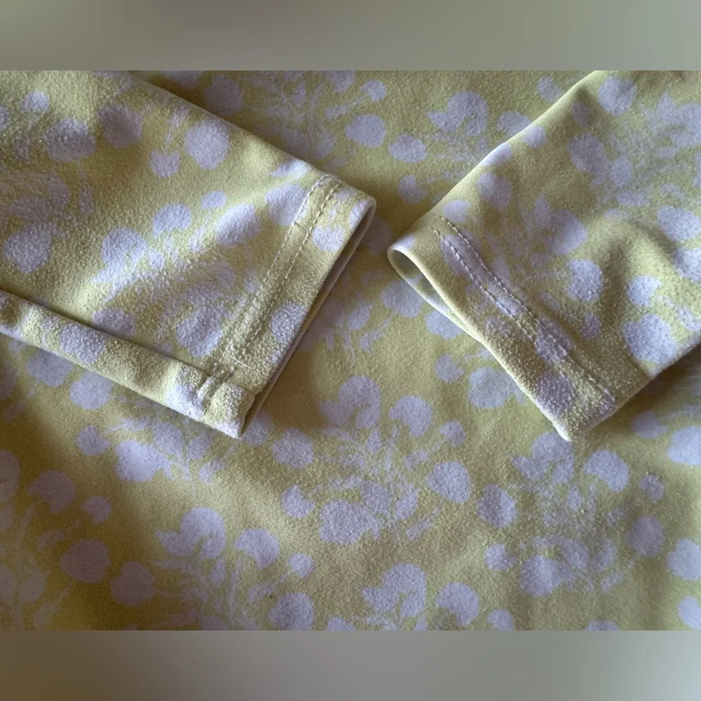 MINNOW Girls Citron Blossom Rashguard One Piece sz 3/4 - Picture 6 of 11